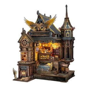 Owl Post Office 3D Wooden Puzzle_1