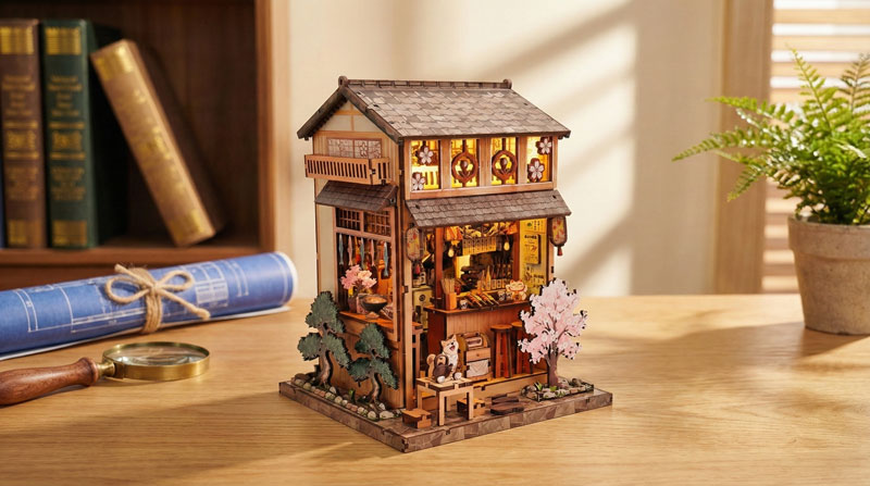 Sakura Alley Yakitori DIY Miniature Dollhouse_Description_1
