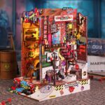 Skate Competition Book Nook Miniature Dollhouse_3