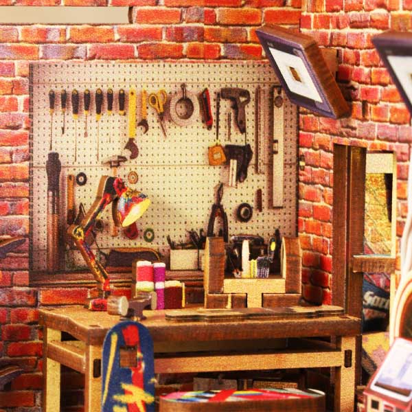 Skate Competition Book Nook Miniature Dollhouse_Description_6