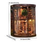 Wisdom Rings Book Nook Miniature Dollhouse_7