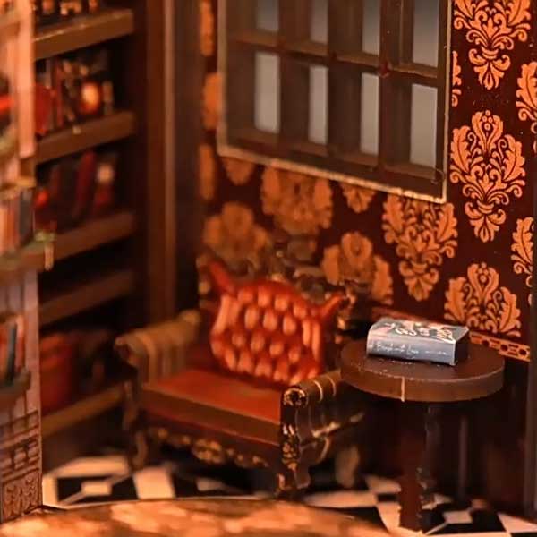 Wisdom Rings Book Nook Miniature Dollhouse_Description_7