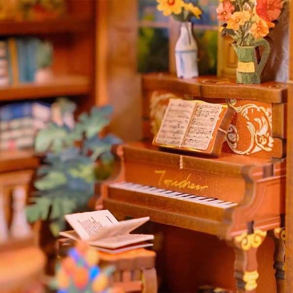 Blossom Time Story Frame DIY Miniature Dollhouse_Description_4