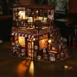 Corner Dessert House DIY Miniature Dollhouse_4