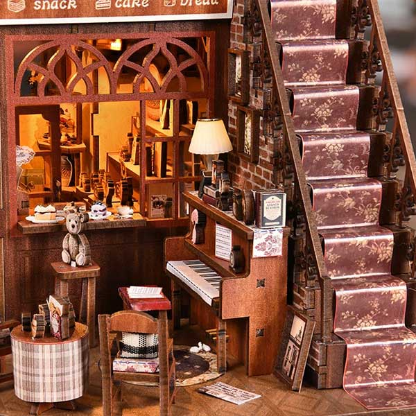 Corner Dessert House DIY Miniature Dollhouse_Description_4