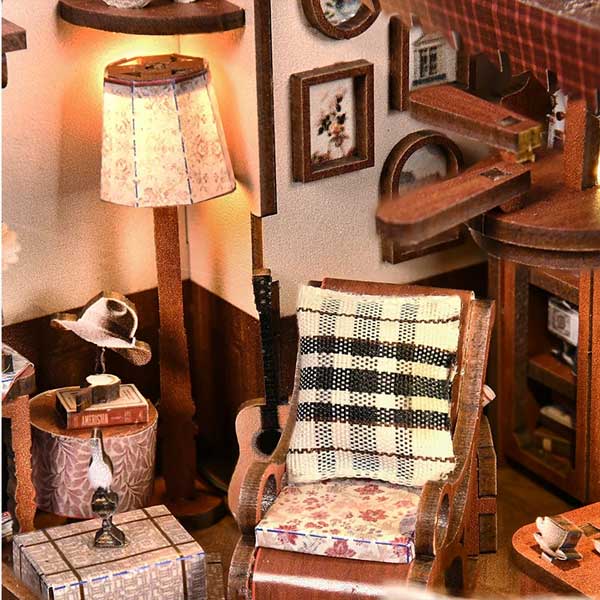 Corner Dessert House DIY Miniature Dollhouse_Description_8