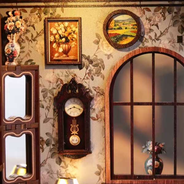 European Melody DIY Miniature Dollhouse_Description_6