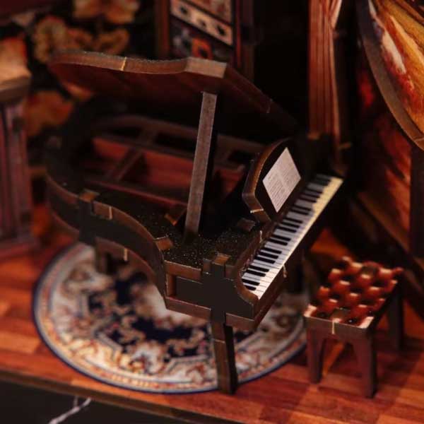 European Melody DIY Miniature Dollhouse_Description_7
