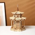 Octagonal Pavilion 3D Wooden Puzzle_2