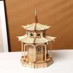 Octagonal Pavilion 3D Wooden Puzzle_3