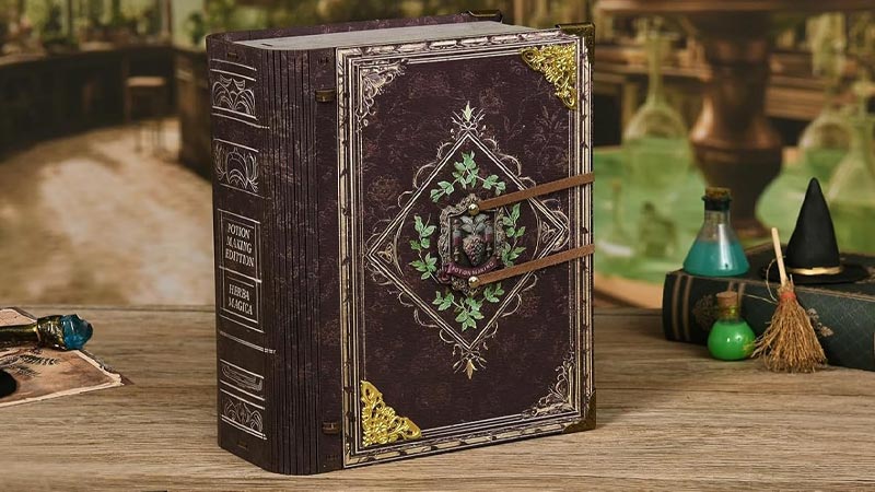 Potion Making Edition Book Nook Miniature Dollhouse_Description_2