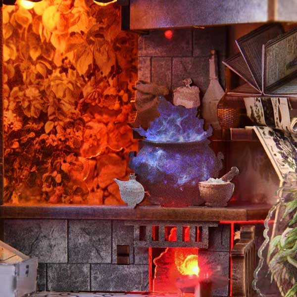 Potion Making Edition Book Nook Miniature Dollhouse_Description_4