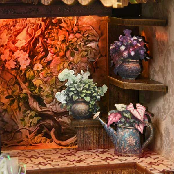 Potion Making Edition Book Nook Miniature Dollhouse_Description_5