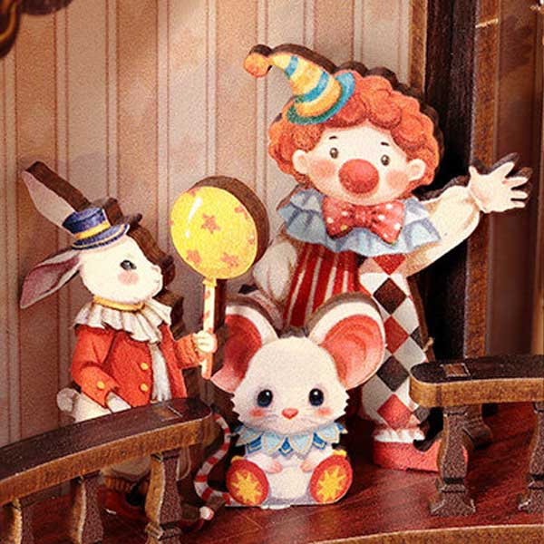 Animal Carnival Music Box 3D Wooden Puzzle_Description_7