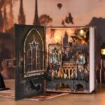 Magical Flight Book Nook Miniature Dollhouse_2