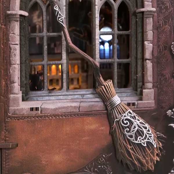Magical Flight Book Nook Miniature Dollhouse_Description_7