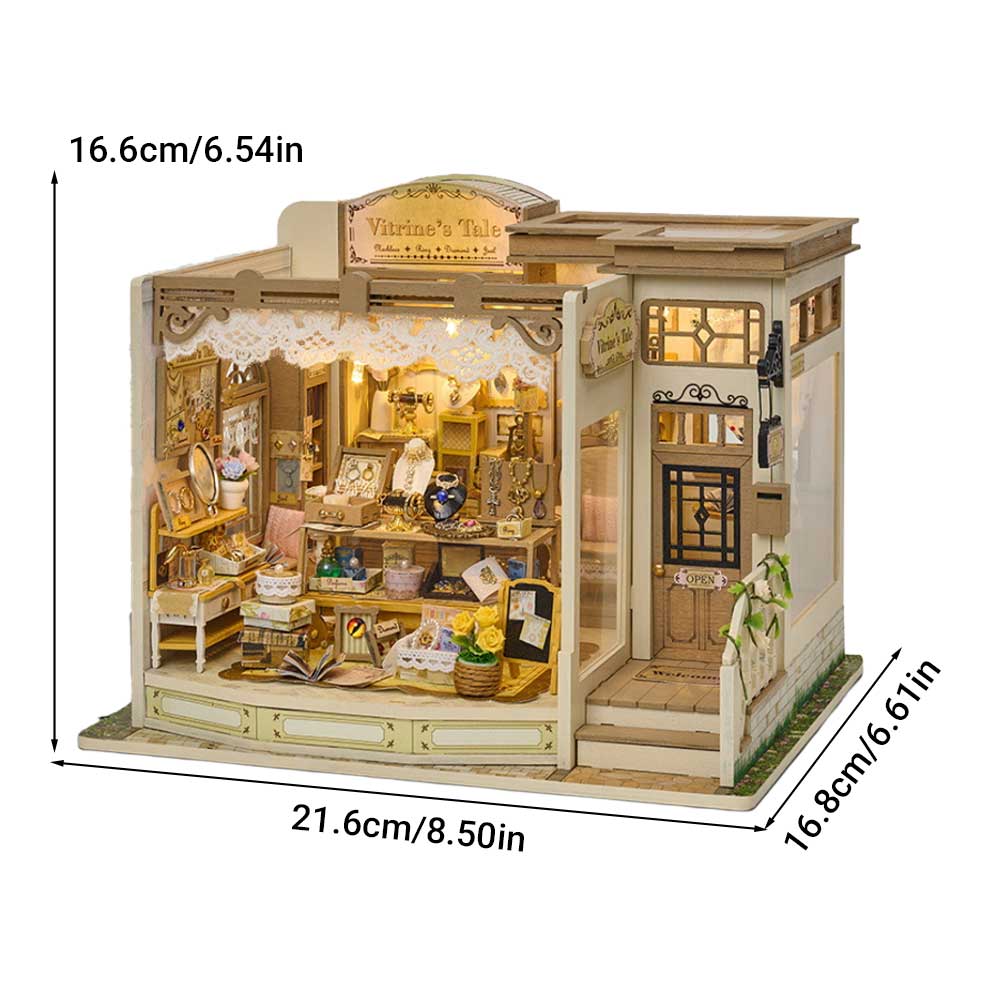 Verres miniature pour maison de poupée