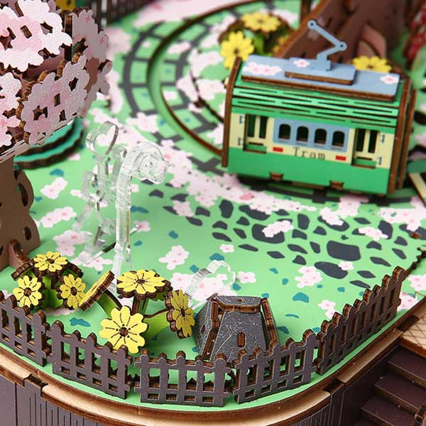 Cherry Blossom Tree 3D Wooden Puzzle_Description_4