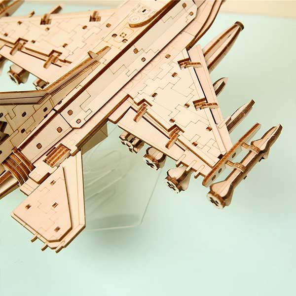 Fighter Aircraft 3D Wooden Puzzle_Description_3