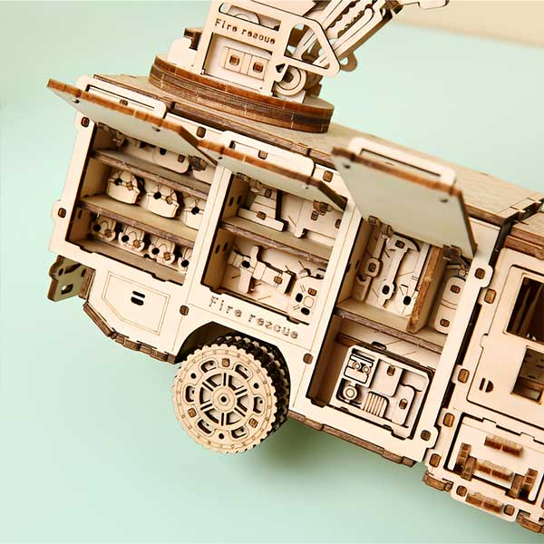 Fire Engine 3D Wooden Puzzle_Description_3