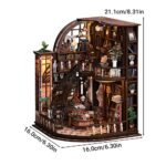 Bacchus Bookstore DIY Miniature Dollhouse_5