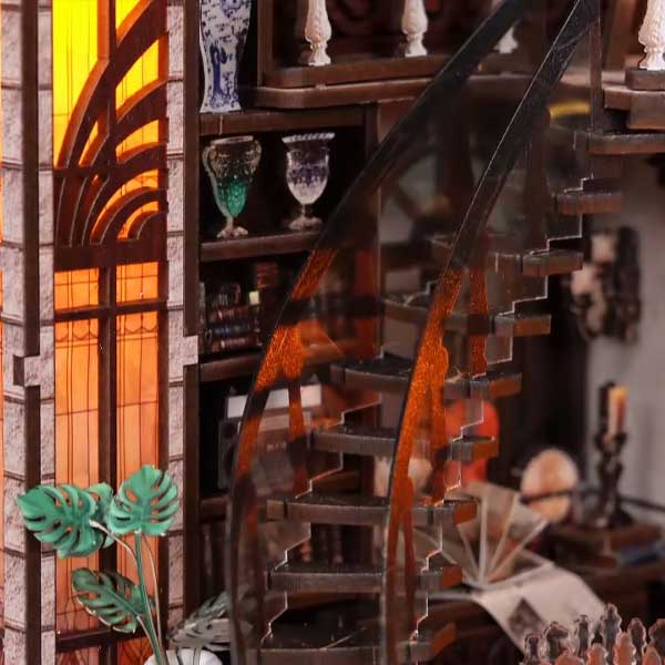 Bacchus Bookstore DIY Miniature Dollhouse_Description_6