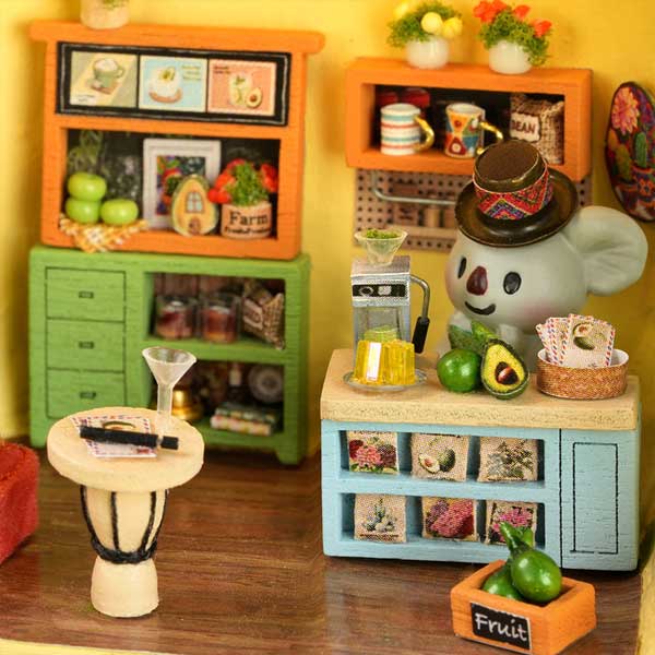 Fruit Town Series DIY Miniature Dollhouse_Description_5