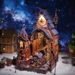 Magic Platform Book Nook Miniature Dollhouse_4