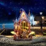 Magic Platform Book Nook Miniature Dollhouse_5