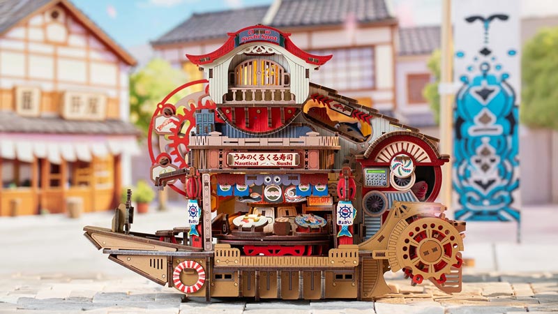 Nautical Sushi 3D Wooden Puzzle_Description_1