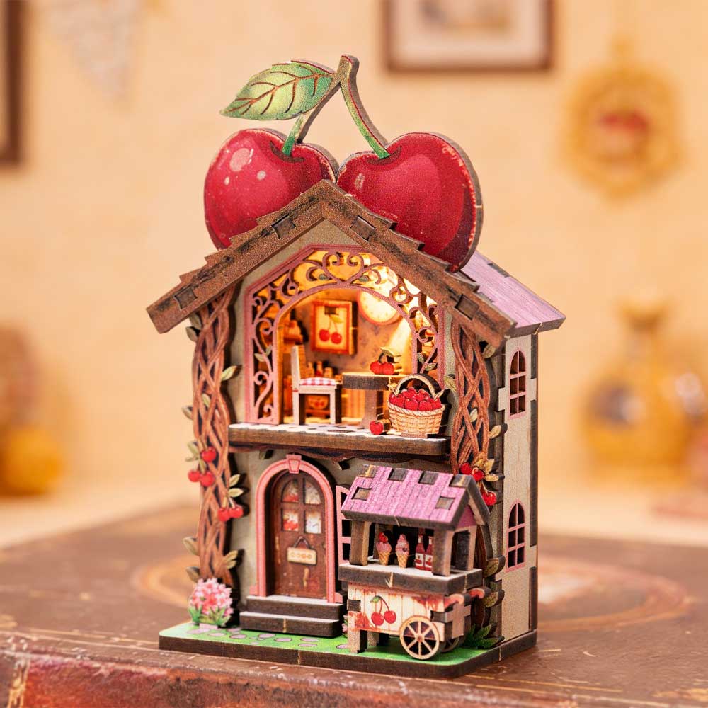 Refrigerator Sticker Series DIY Miniature Dollhouse_Cherry_Cottage_2
