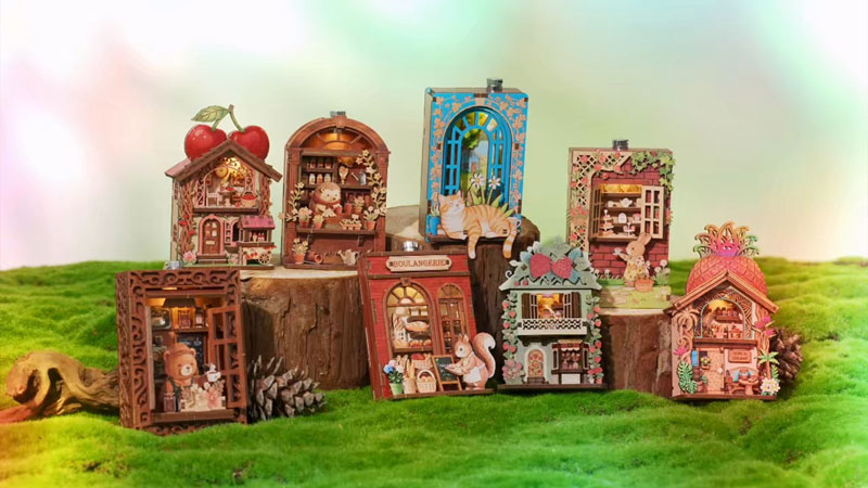 Refrigerator Sticker Series DIY Miniature Dollhouse_Description_1