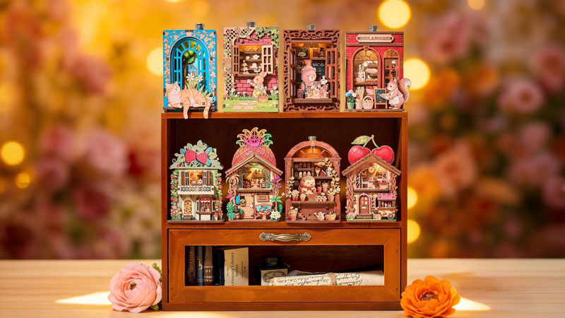 Refrigerator Sticker Series DIY Miniature Dollhouse_Description_2
