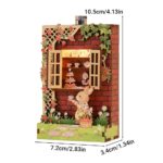 Refrigerator Sticker Series DIY Miniature Dollhouse_Garden_Tea_Time_3