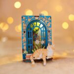 Refrigerator Sticker Series DIY Miniature Dollhouse_Kitten_Encounter_2