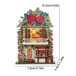 Refrigerator Sticker Series DIY Miniature Dollhouse_Strawberry_Shop_3