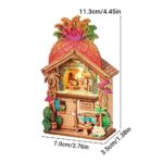 Refrigerator Sticker Series DIY Miniature Dollhouse_Sunny_Pineapple_3