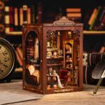 Twilight Library Book Nook Miniature Dollhouse_3