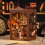 Twilight Library Book Nook Miniature Dollhouse_4