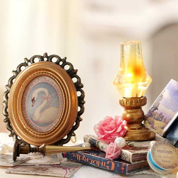Moonlit Dreamy Mirror DIY Miniature Dollhouse_Description_6