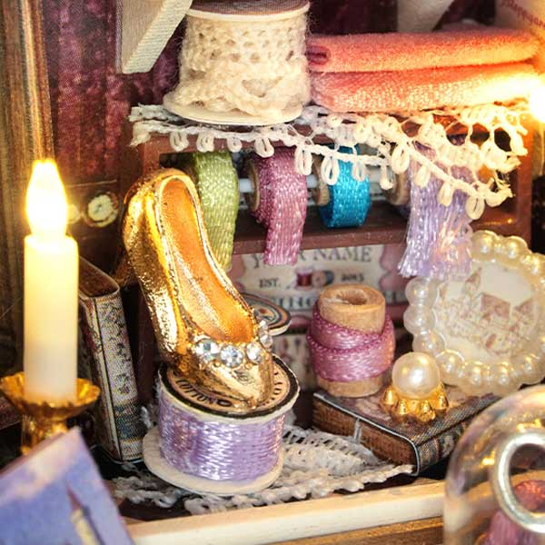 Moonlit Dreamy Mirror DIY Miniature Dollhouse_Description_7