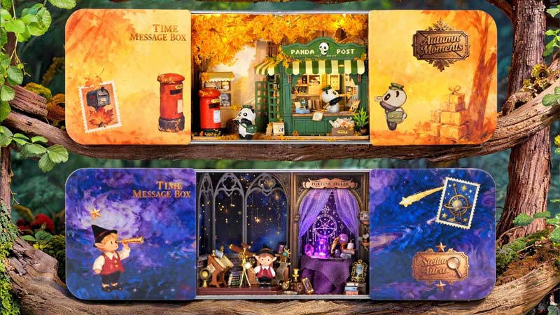 Time Message Box Series DIY Miniature Dollhouse_Description_2