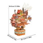 Walking Castle 3D Wooden Puzzle_6