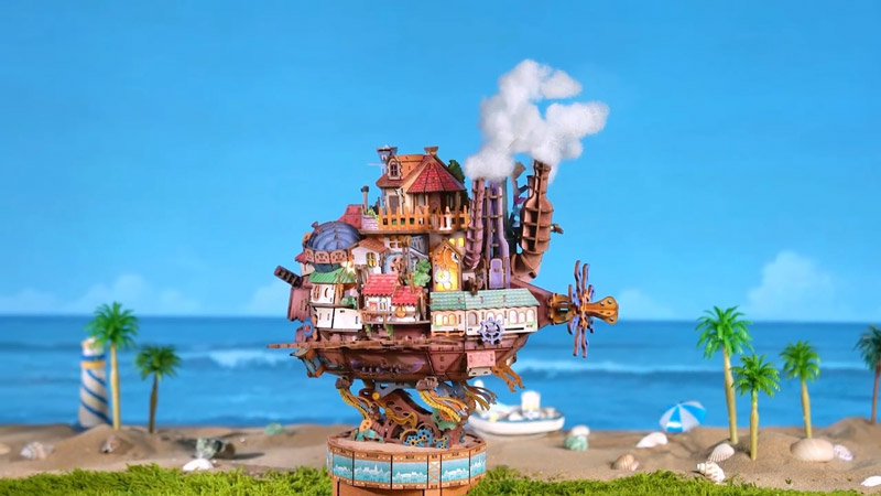 Walking Castle 3D Wooden Puzzle_Description_2