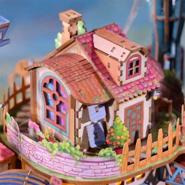 Walking Castle 3D Wooden Puzzle_Description_3