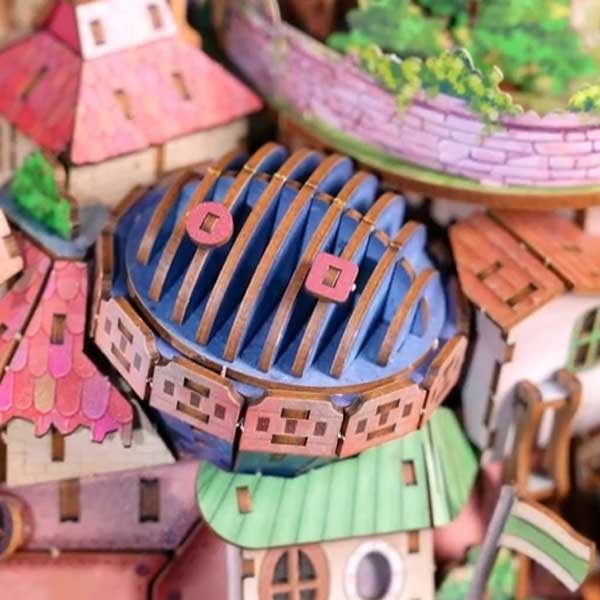 Walking Castle 3D Wooden Puzzle_Description_4