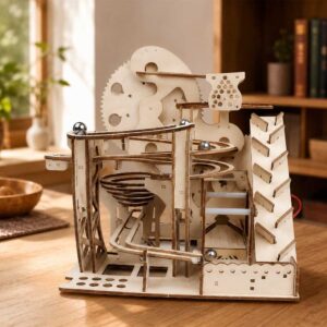Click Clack Parade Marble Run 3D Wooden Puzzle_2