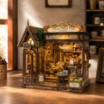 Floral Mark Café DIY Miniature Dollhouse_3