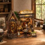 Floral Mark Café DIY Miniature Dollhouse_4