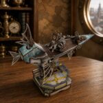Mechanical Warship 3D Wooden Puzzle_5